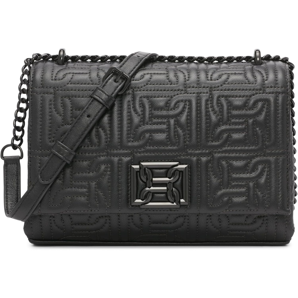 image:imageDKNY Womens Delanie Flap Shoulder BagBlackBlack