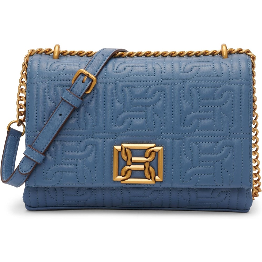 image:imageDKNY Womens Delanie Flap Shoulder BagCoastal Blue