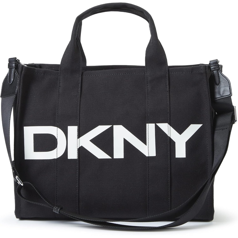 image:imageDKNY Womens Emilee Tote BagBlkWht