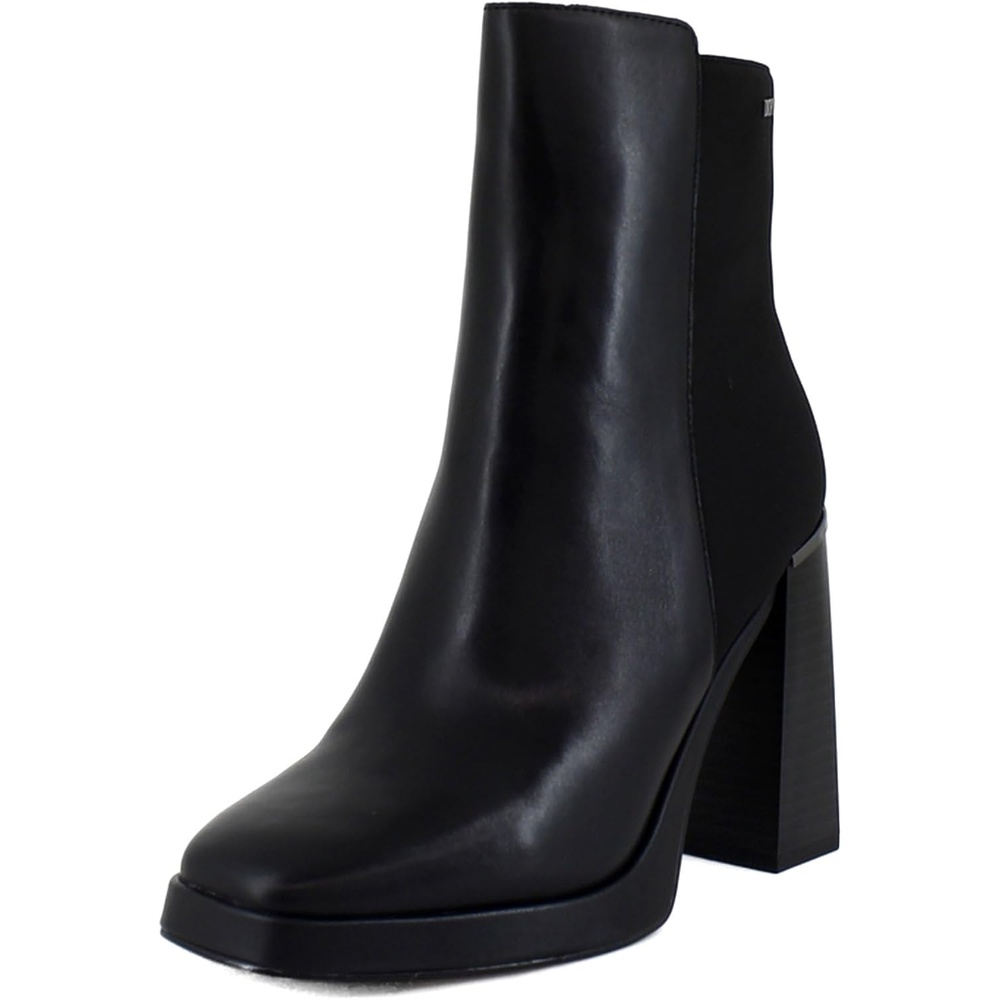 image:imageDKNY Womens Felice Suede Heeled BootieBlackBlack