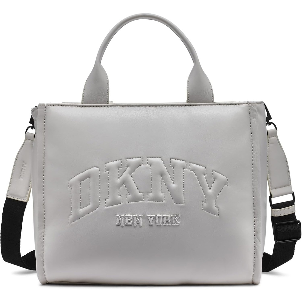 image:imageDKNY Womens Hadlee Medium Faux Leather TotePebble