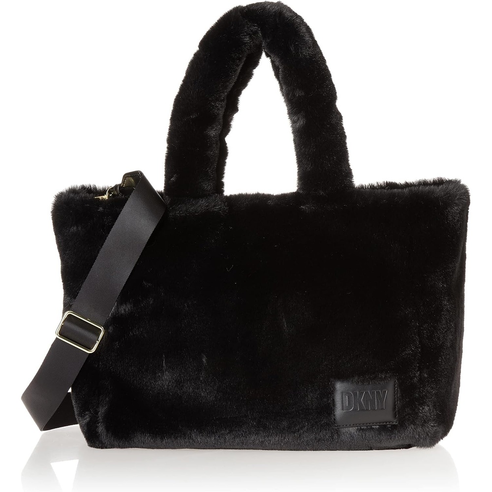 image:imageDKNY Womens Hadlee Medium ToteBlackGold Legacy