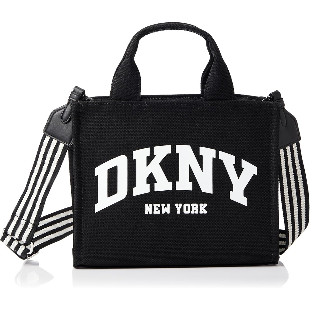 image:imageDKNY Womens Hadlee Small Canvas Tote BagBlack