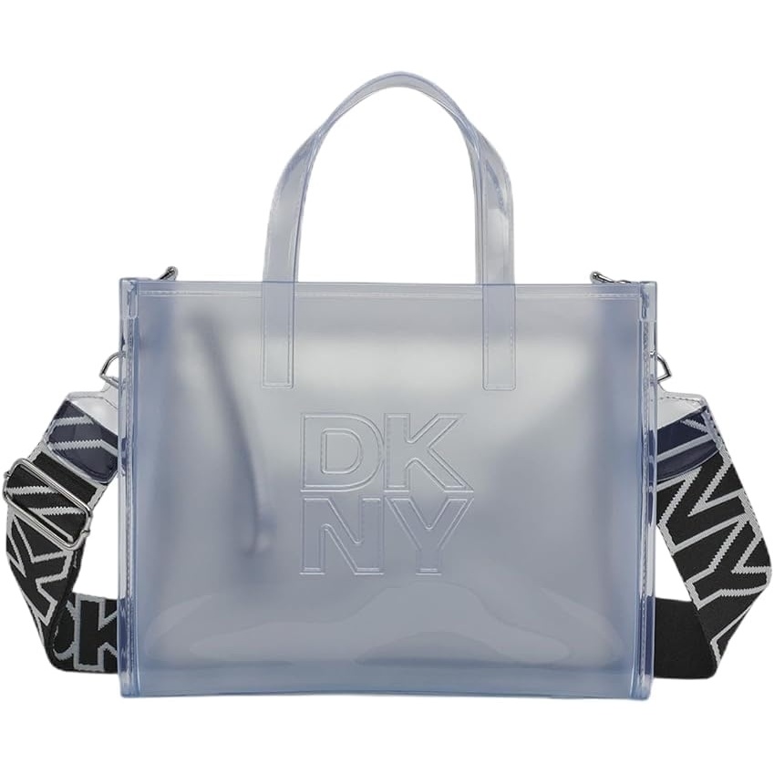 image:imageDKNY Womens Hadlee Small Sheer Tote BagMarshmallow