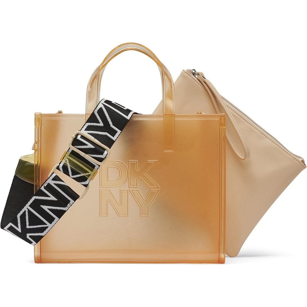 image:imageDKNY Womens Hadlee Small Tote BagButtercream