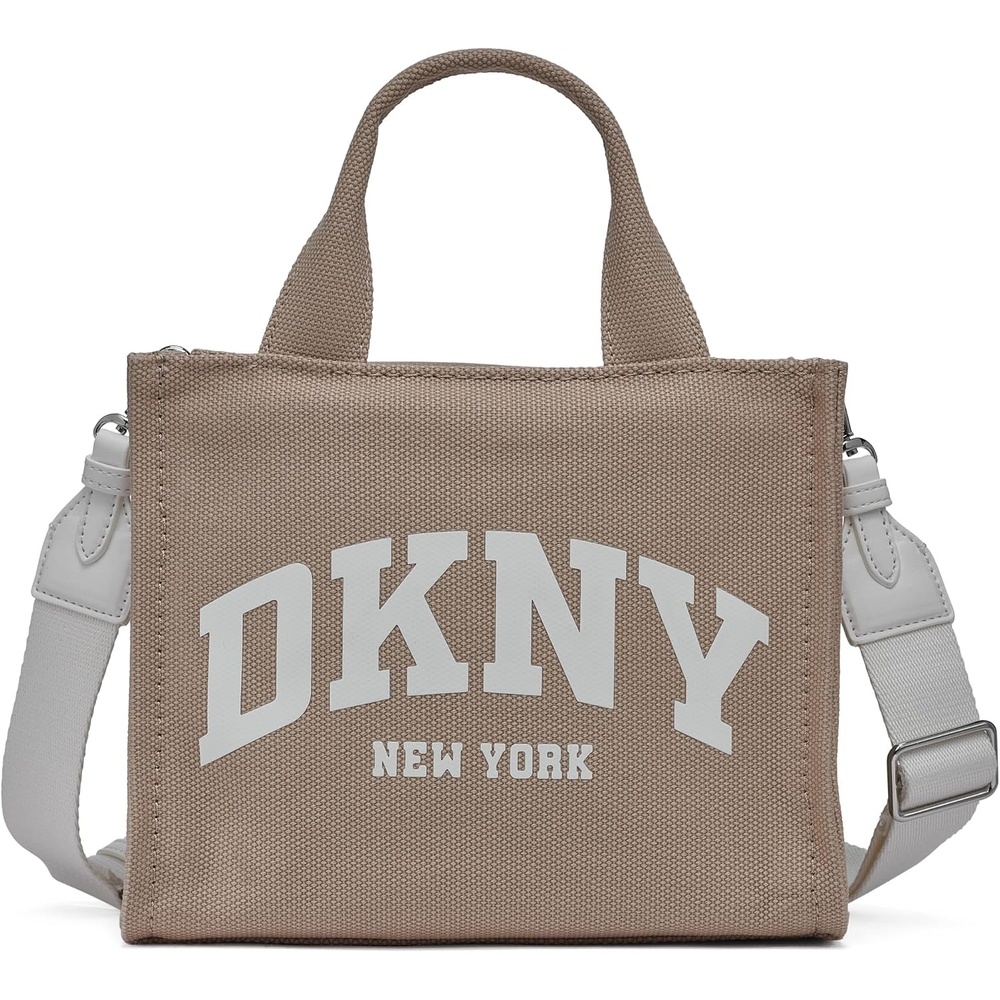 image:imageDKNY Womens Hadlee Small Tote BagLight KhakiMarshmallow