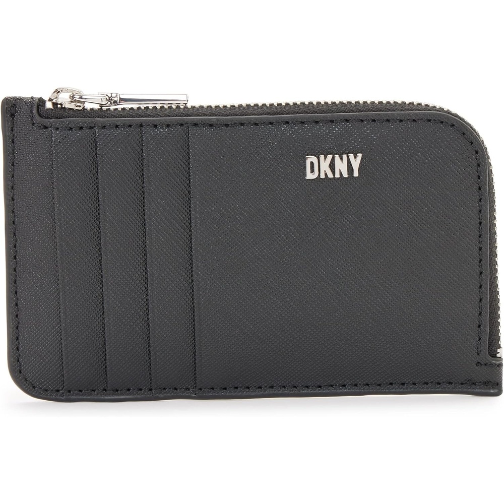 image:imageDKNY Womens Handbags Card CaseBRT REDSILVER1SZBlackSilver