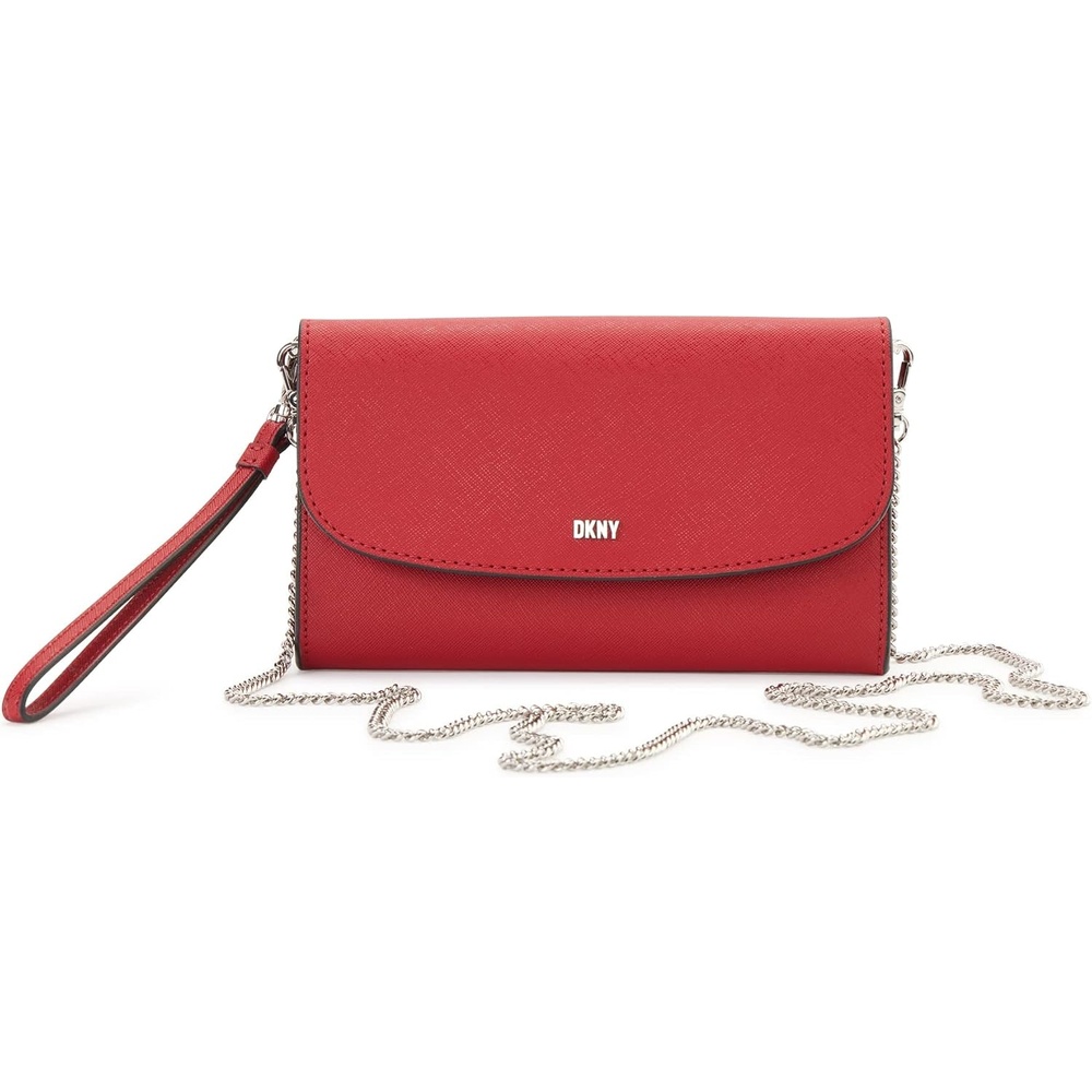 image:imageDKNY Womens HandbagsBright RedSilver