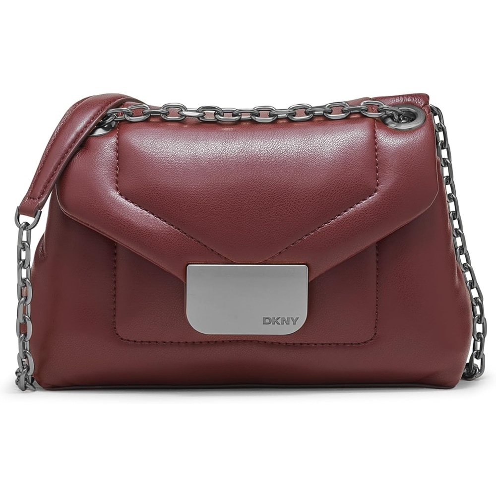 image:imageDKNY Womens Kaya Shoulder BagBlackBold Black