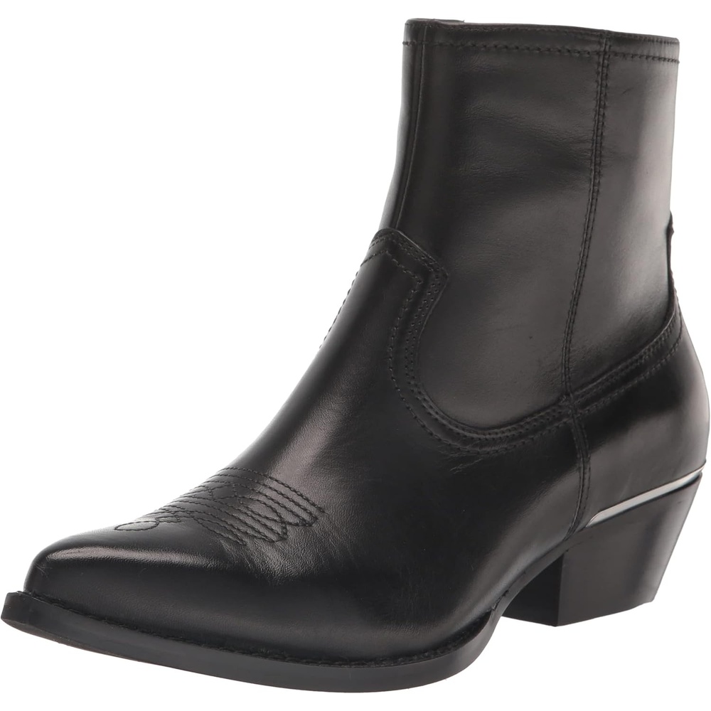 image:imageDKNY Womens Lukas Cowboy BootiesBlack