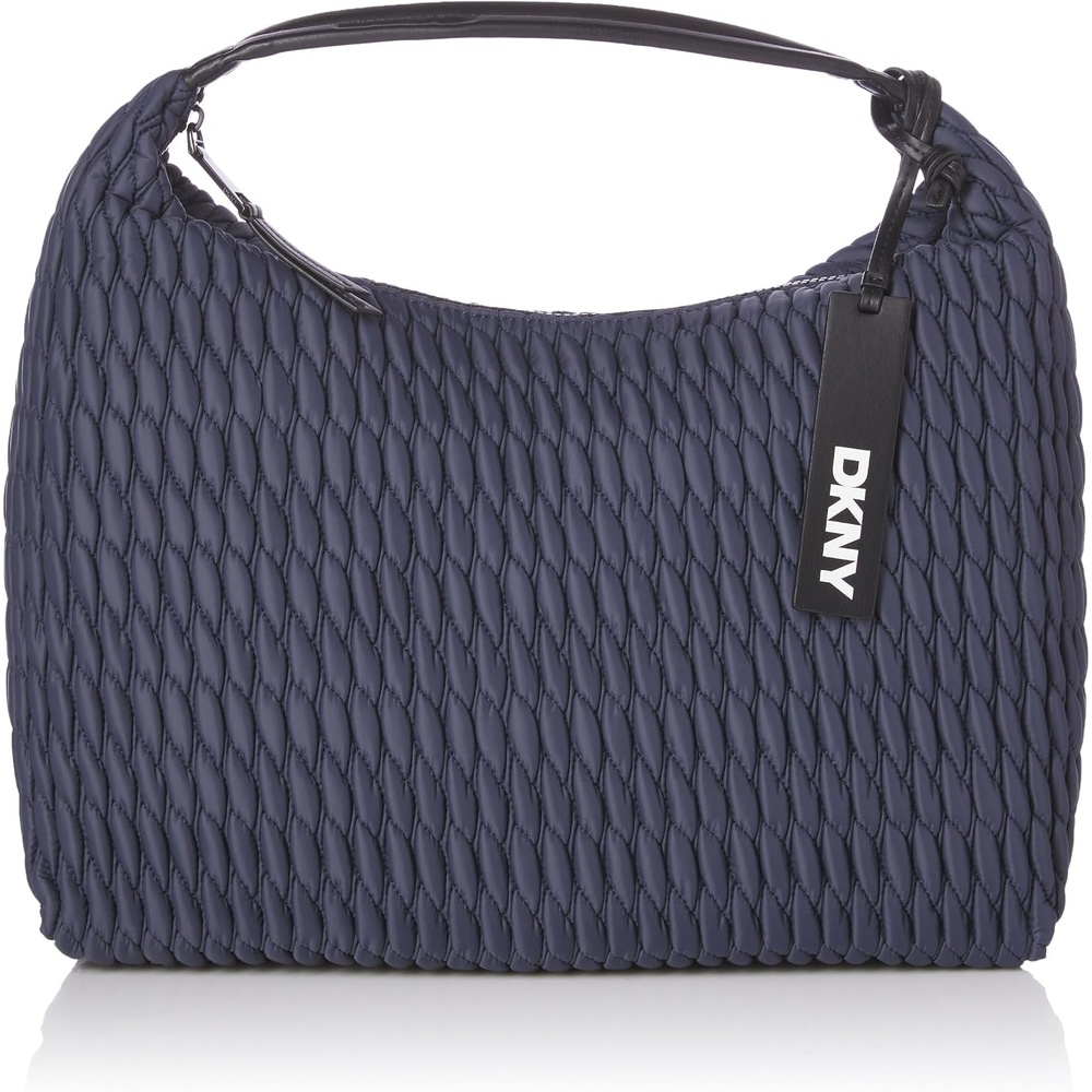 image:imageDKNY Womens Mack Nylon Large Hobo BagDark Denim