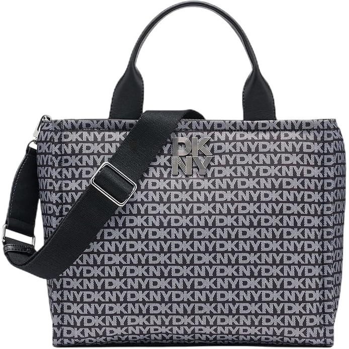 image:imageDKNY Womens Mara Medium Tote BagBlack Logoblack