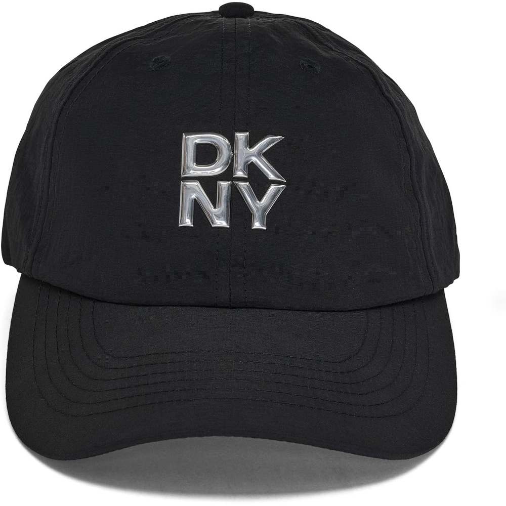 image:imageDKNY Womens Metallic Logo Baseball HatBlack
