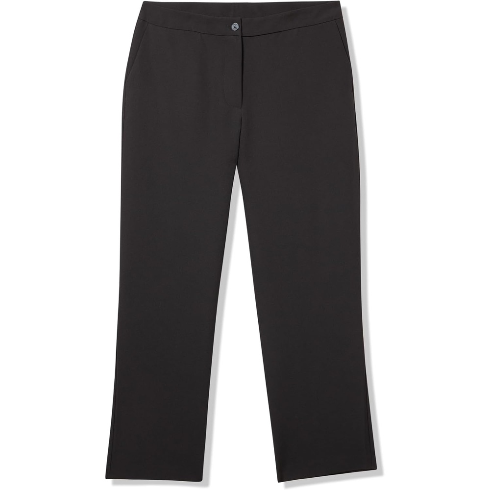 image:imageDKNY Womens Mid Rise Zipper Pant with PocketsBlack
