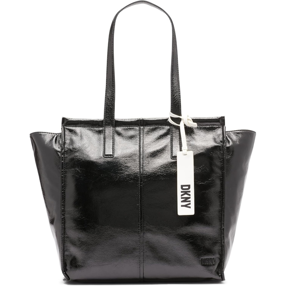 image:imageDKNY Womens Mollie Medium ToteBlackSilver