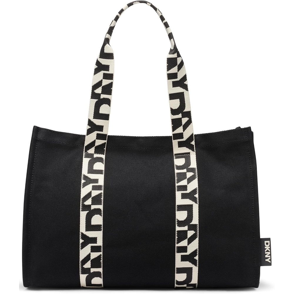 image:imageDKNY Womens Nessa Tote BagBlackSilver