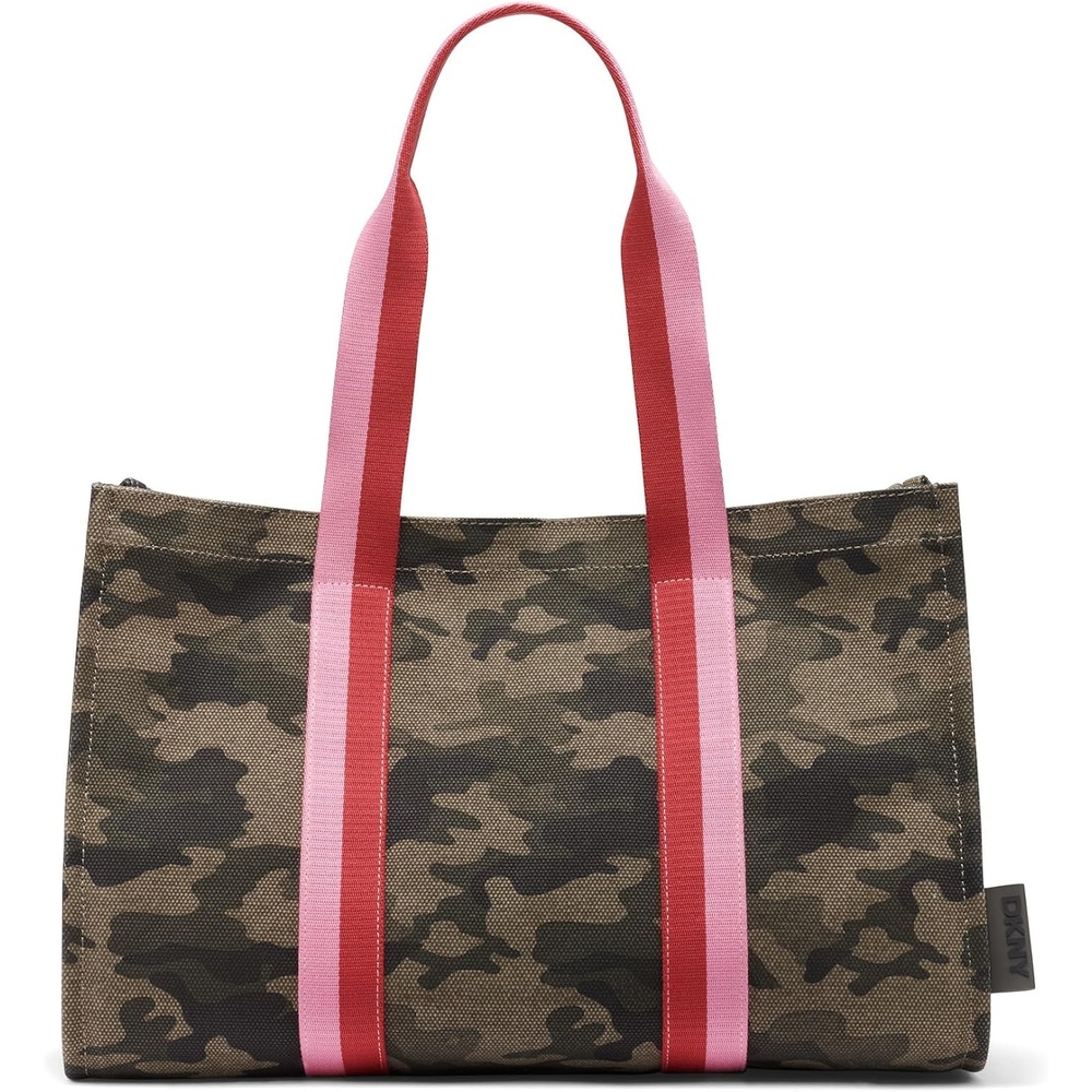 image:imageDKNY Womens Nessa Tote BagCamoPinkBright Red