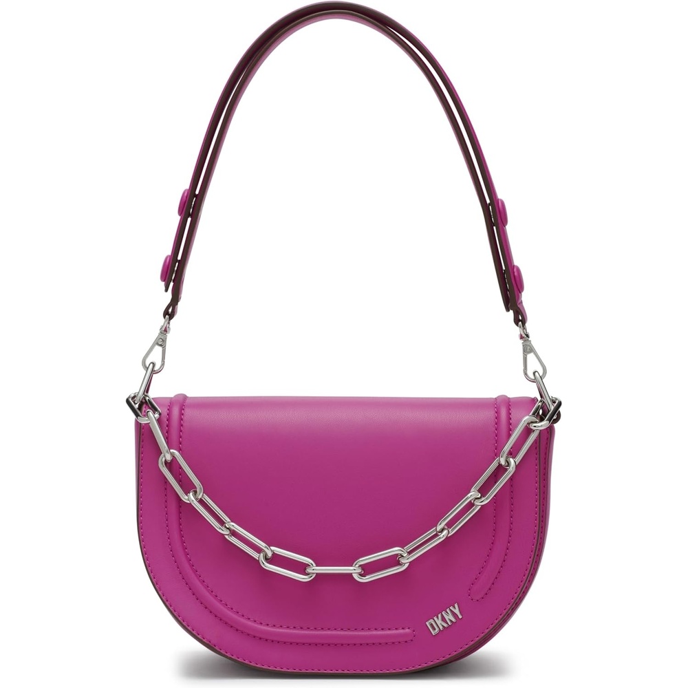 image:imageDKNY Womens Orion Chain Shoulder BagDark Orchid