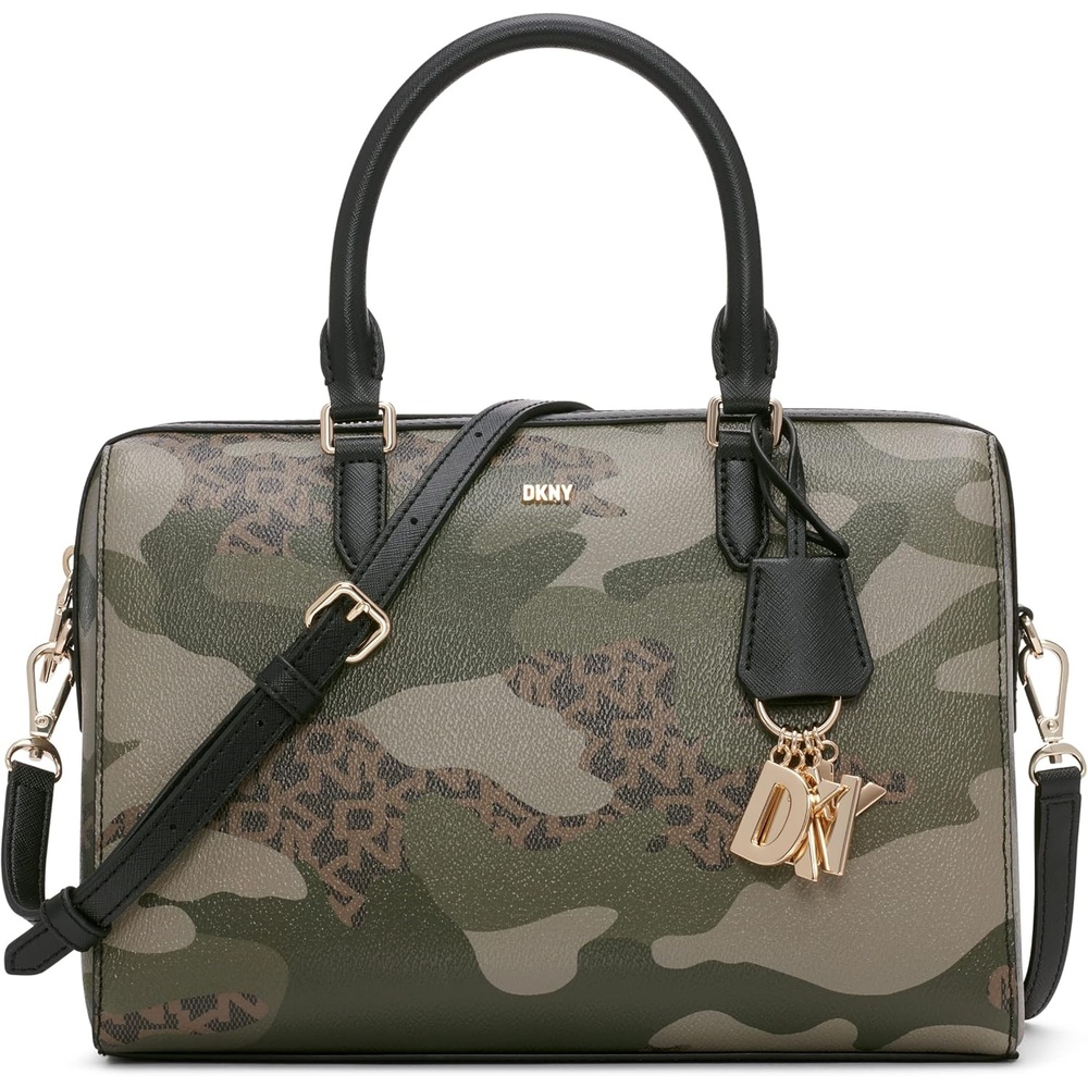 image:imageDKNY Womens Paige Medium DuffleCamoBlack
