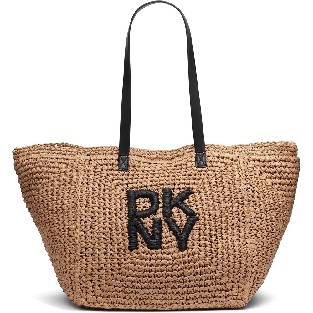 image:imageDKNY Womens Paloma Tote BagNaturalBlack