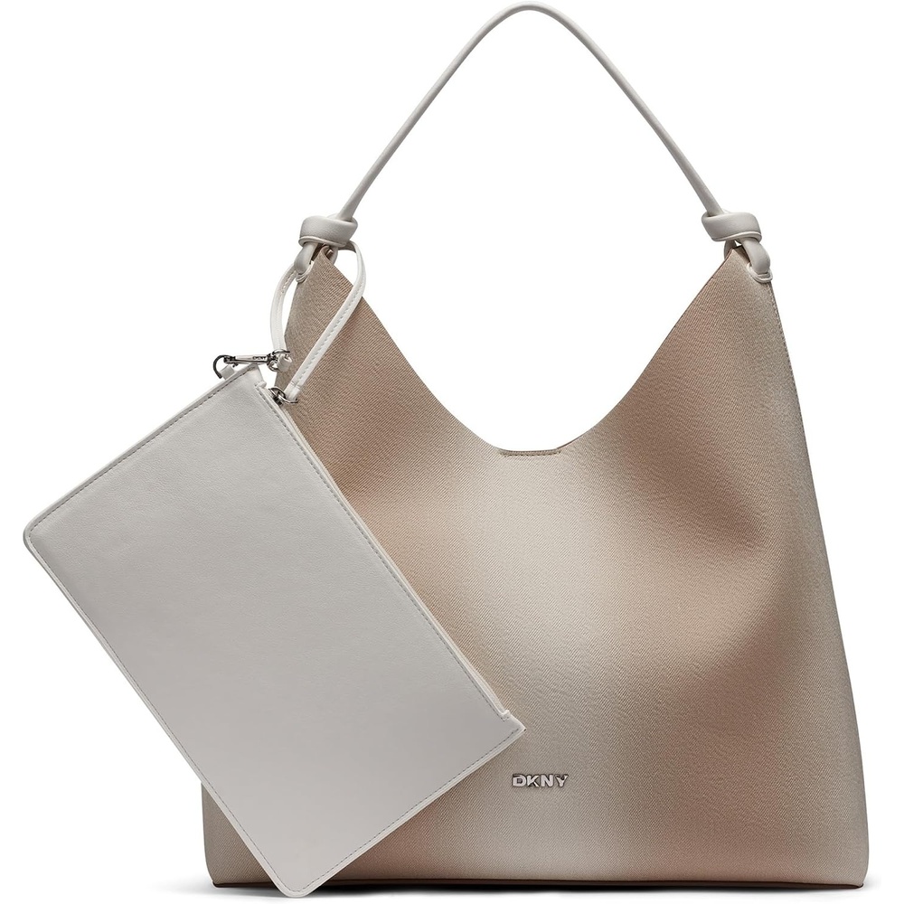 image:imageDKNY Womens Paula Hobo BagLight Taupe