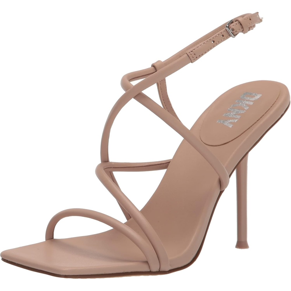 image:imageDKNY Womens Reia Strappy Slingback Dress HeelGold Sand