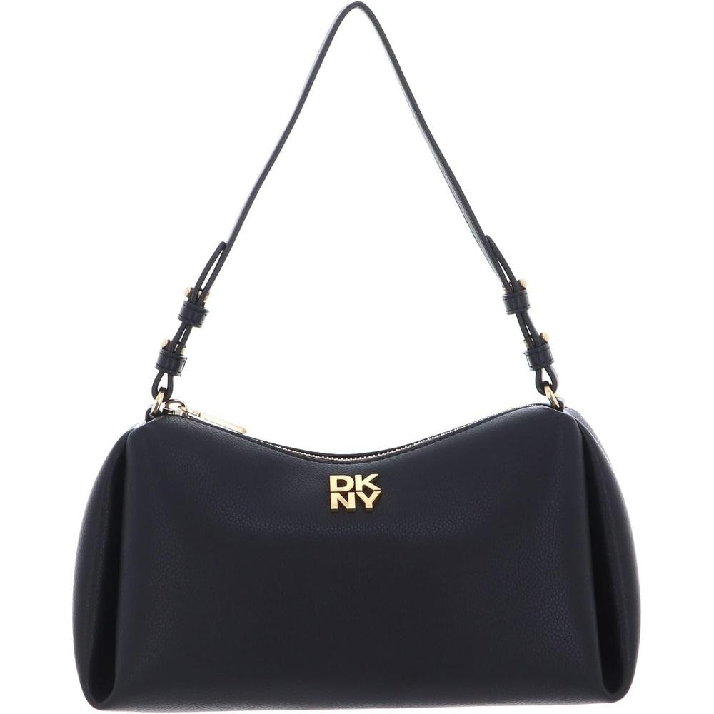 image:imageDKNY Womens Remy Shoulder BagBlackGold