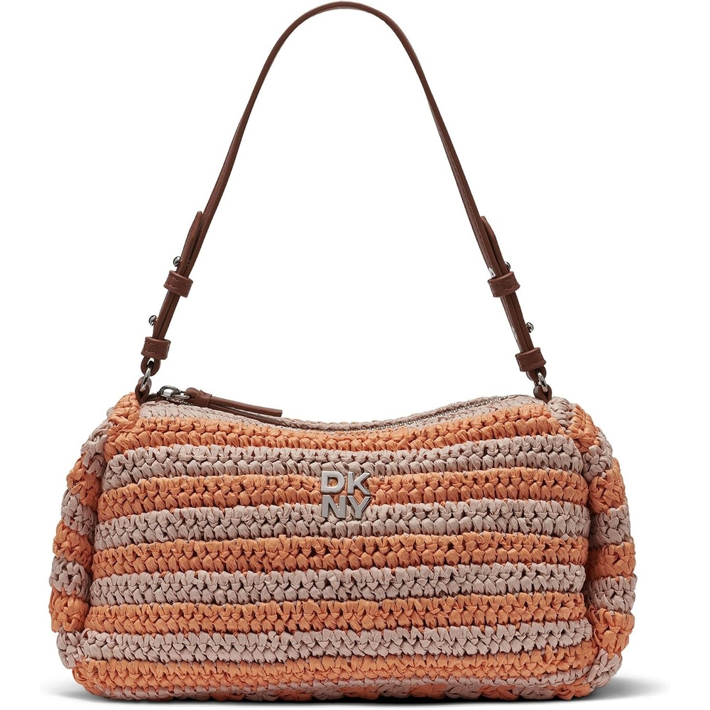 image:imageDKNY Womens Remy Shoulder BagOrange SherbertPale Blush