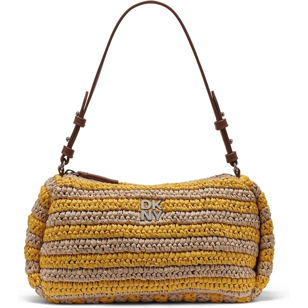 image:imageDKNY Womens Remy Shoulder BagTaxi Cab YellowNatural
