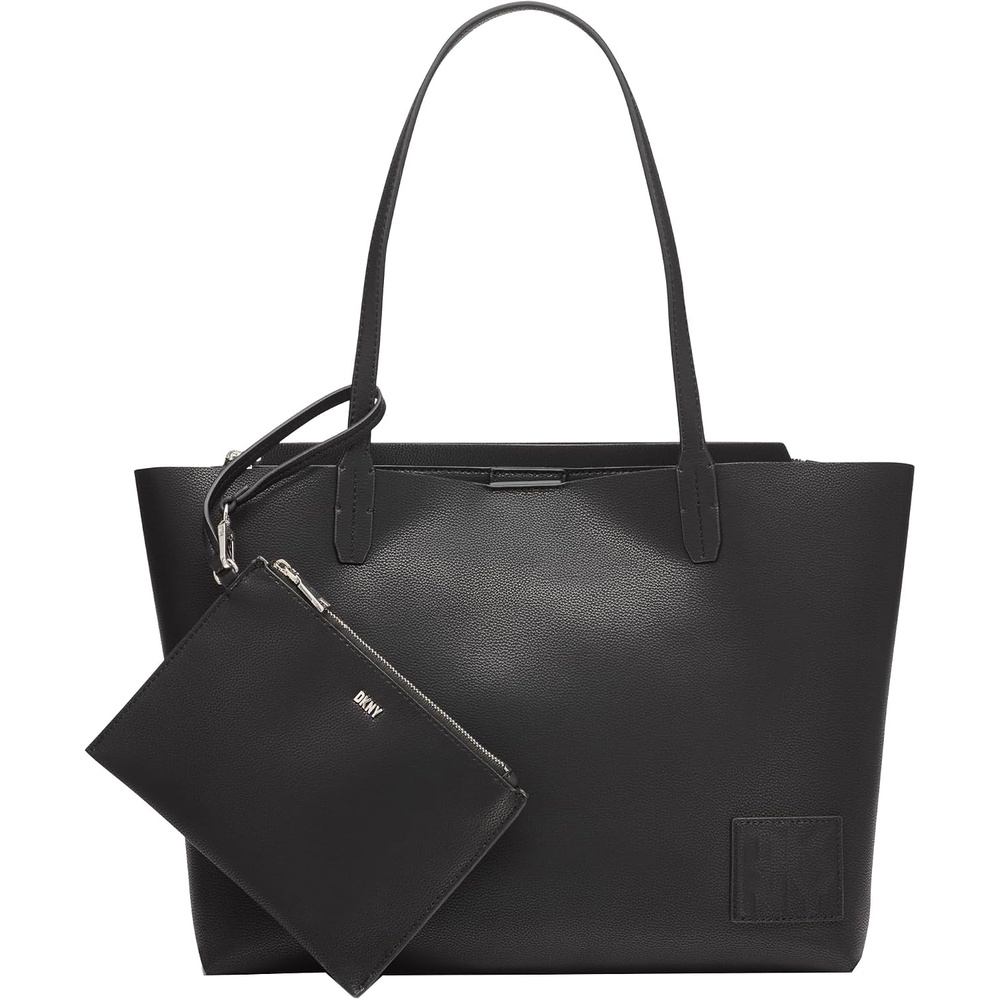 image:imageDKNY Womens Riley Tote BagBlackSilver