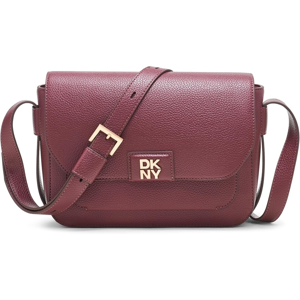 image:imageDKNY Womens Robin Flap CrossbodyGarnet