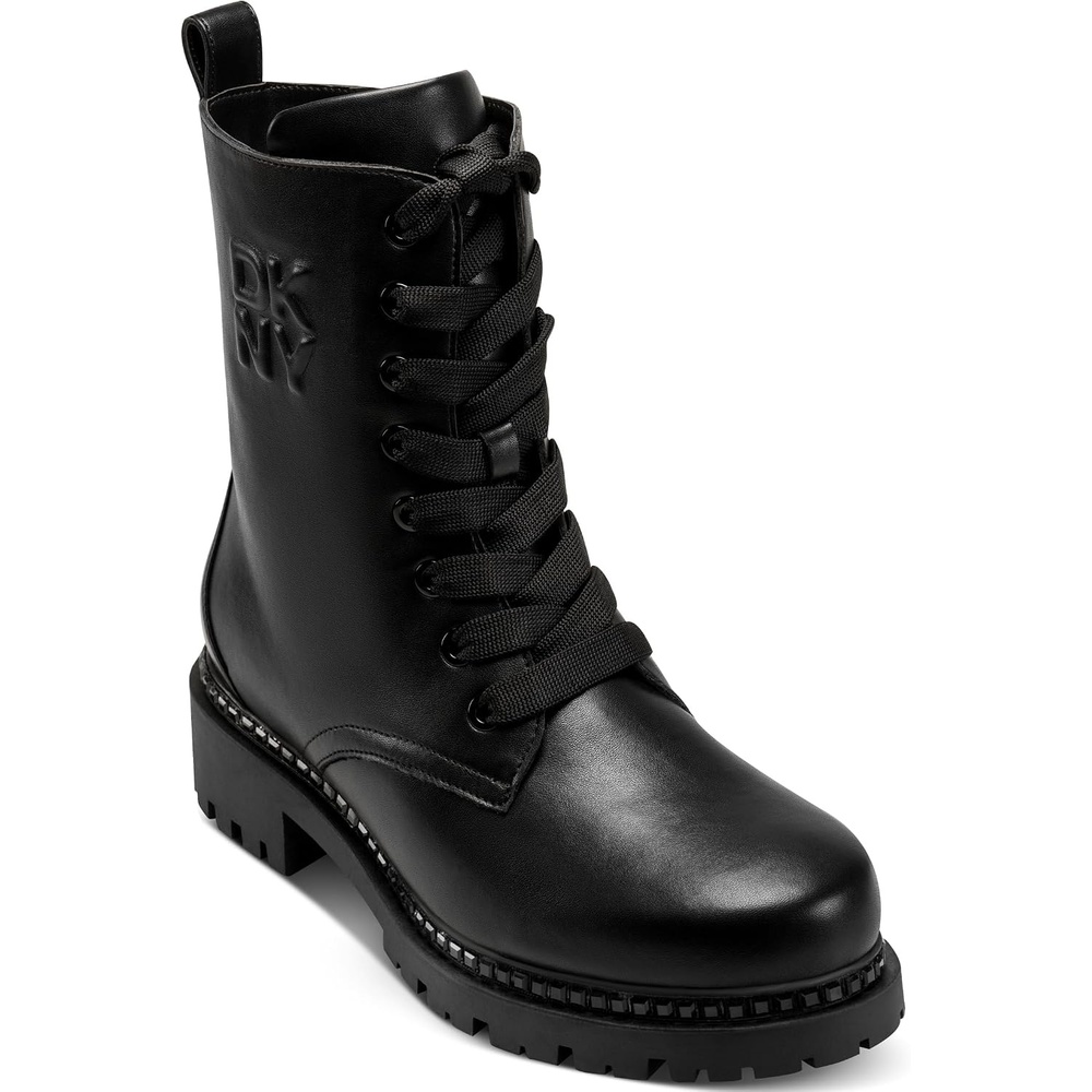 image:imageDKNY Womens Rommily Combat BootsBlack