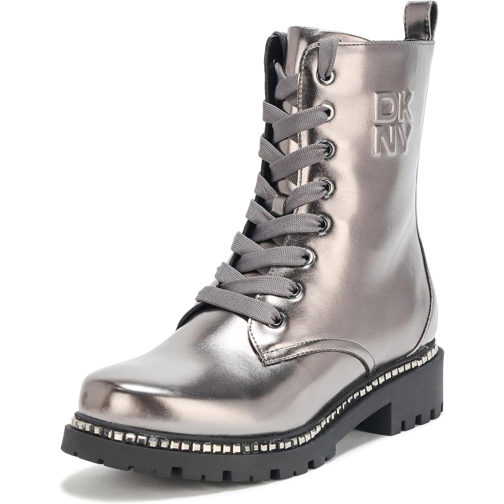 image:imageDKNY Womens Rommily Combat BootsDark Brown