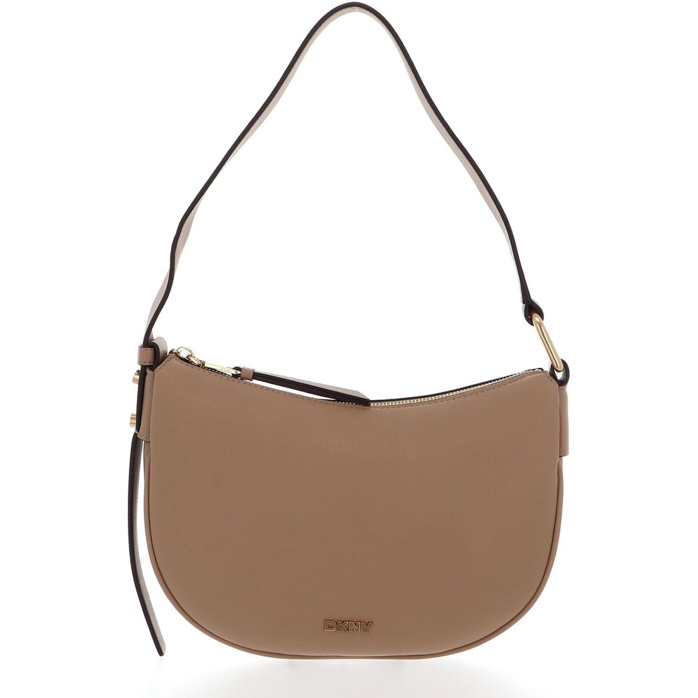 image:imageDKNY Womens Scarlett Slouchy Shoulder BagCappucino