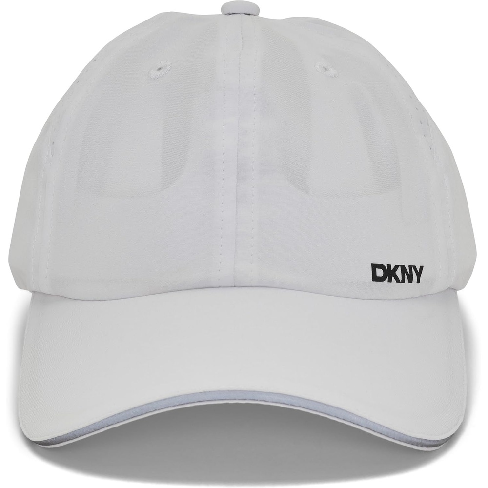 image:imageDKNY Womens Sporty Tennis Cap with LogoWhite