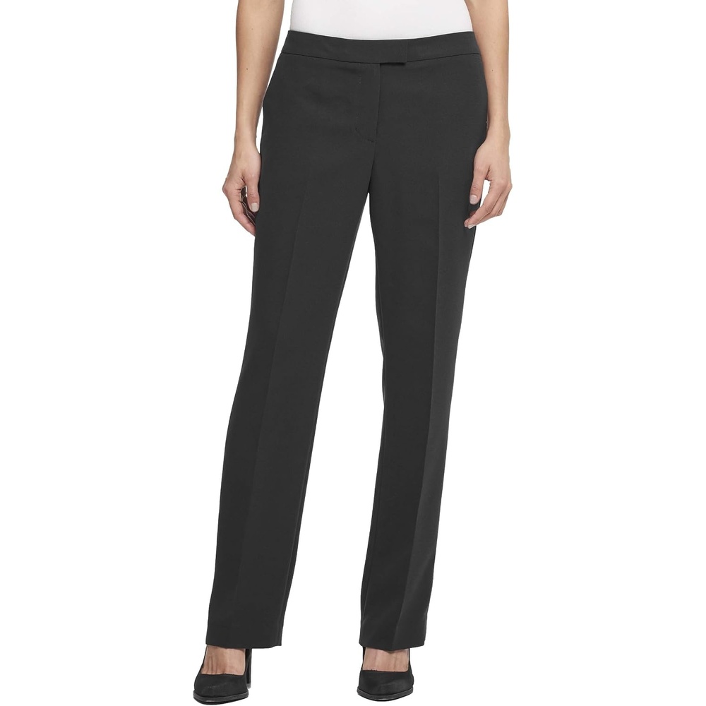 image:imageDKNY Womens Straight Leg Suit PantBlack
