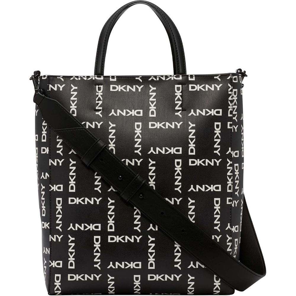 image:imageDKNY Womens Tilly Tote BagBlackWhite