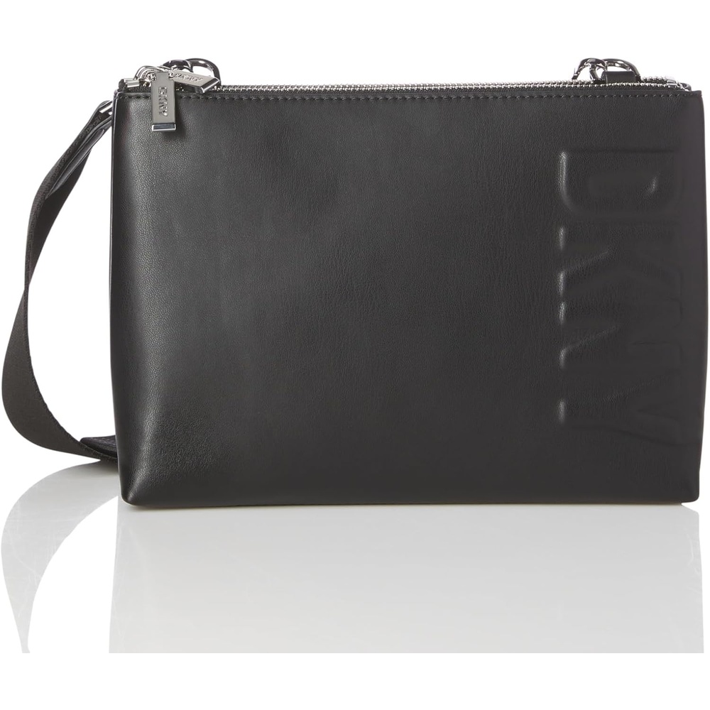 image:imageDKNY Womens Tinsley CrossbodyBlackSilver