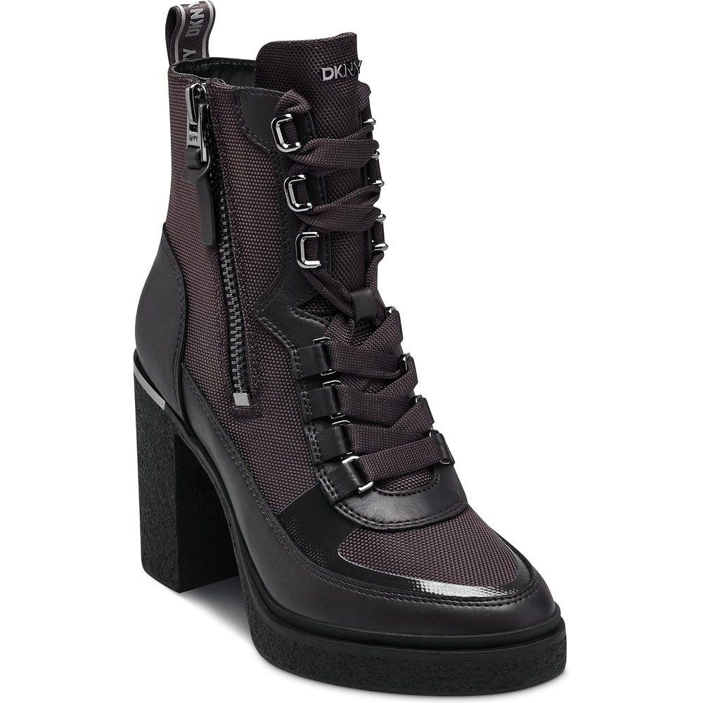 image:imageDKNY Womens Toia Platform Combat Boot with Block HeelEspresso