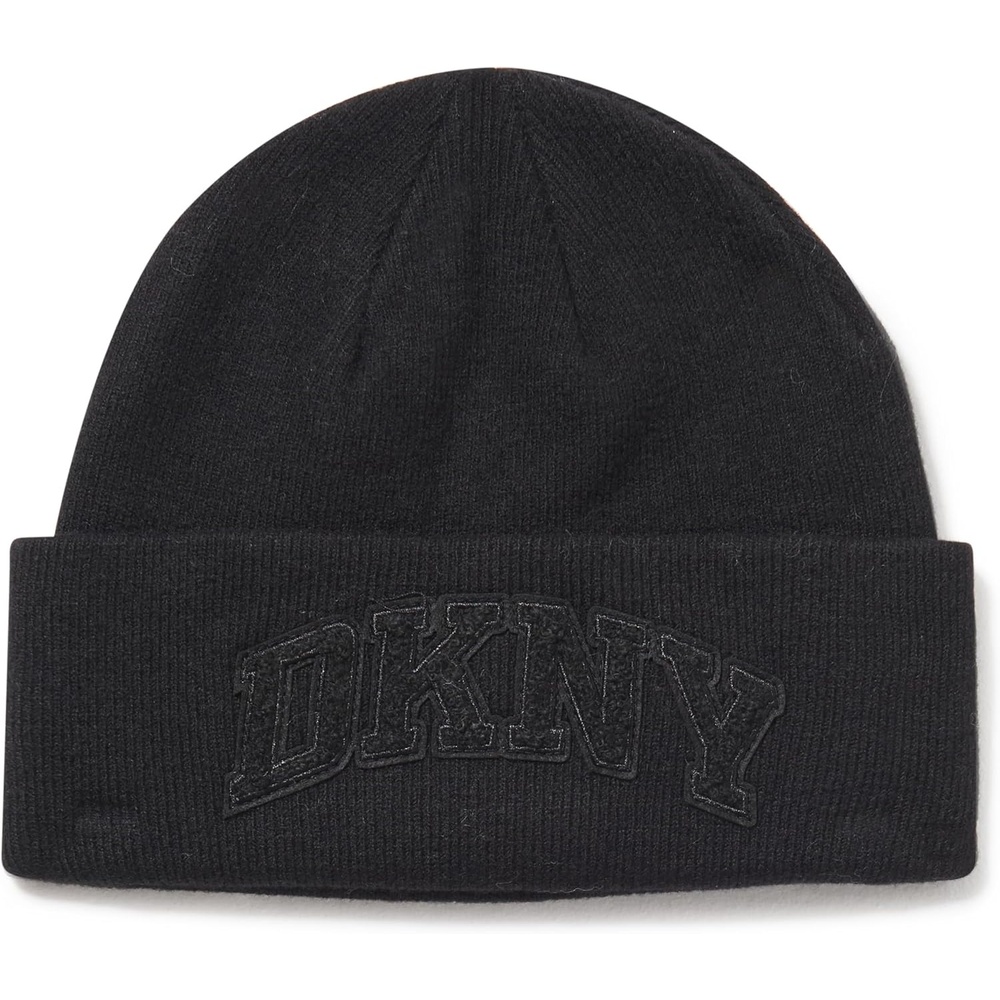 image:imageDKNY Womens Varsity Logo BeanieBlack