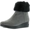Steel/Black Suede Abri