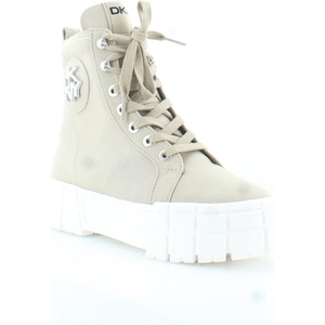 DKNY Women’s Bootie Combat Boot(Beige)
