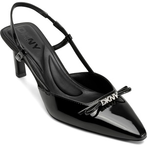 DKNY Women’s Carline Pointed Toe Slingback Pump(Black)