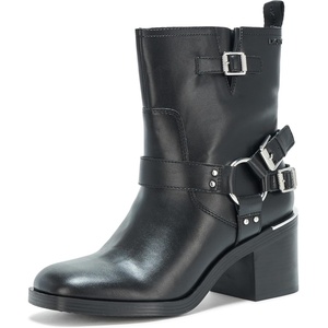 DKNY Women’s Nolan Harness Boot Fashion(Black)