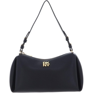 DKNY Women’s Remy Shoulder Bag(Black/Gold)