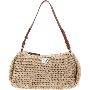 DKNY Women’s Remy Shoulder Bag(Natural/Saddle)