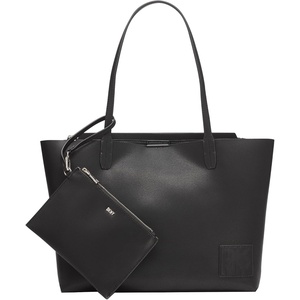 DKNY Women’s Riley Tote Bag(Black/Silver)