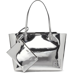 DKNY Women’s Riley Tote Bag(Silver)