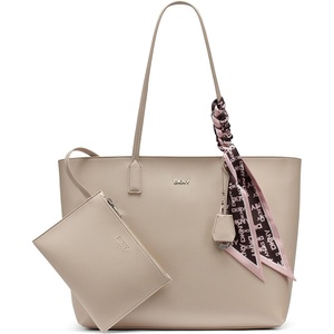 DKNY Women’s Saige Tote Bag(Light Taupe)