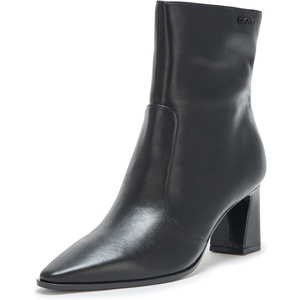 DKNY Women’s Sunny Evening Slip on Heeled Bootie(Black)